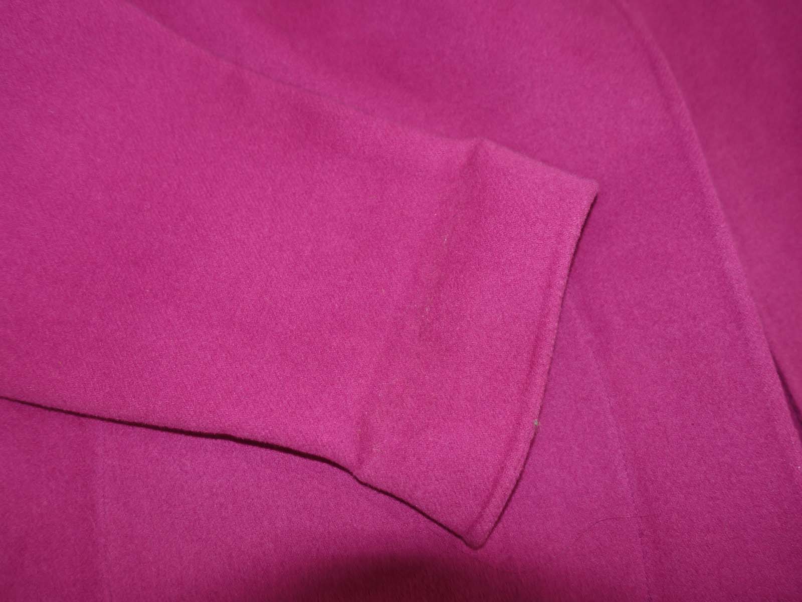 Alexandra Bartlett Women's Jacket Size 1X Fuschia Pink 100% Wool