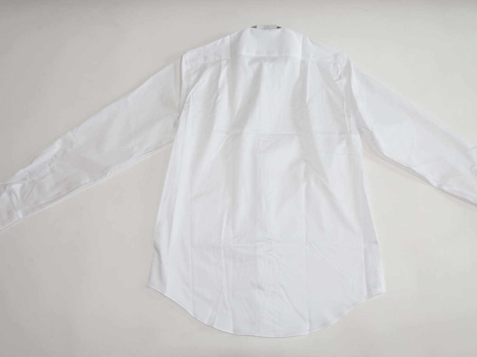 slim fit dress slacks Oskar Button-Up Dress Shirt for Tall Men in Bright White XL / Semi Tall / Bright White main image 0