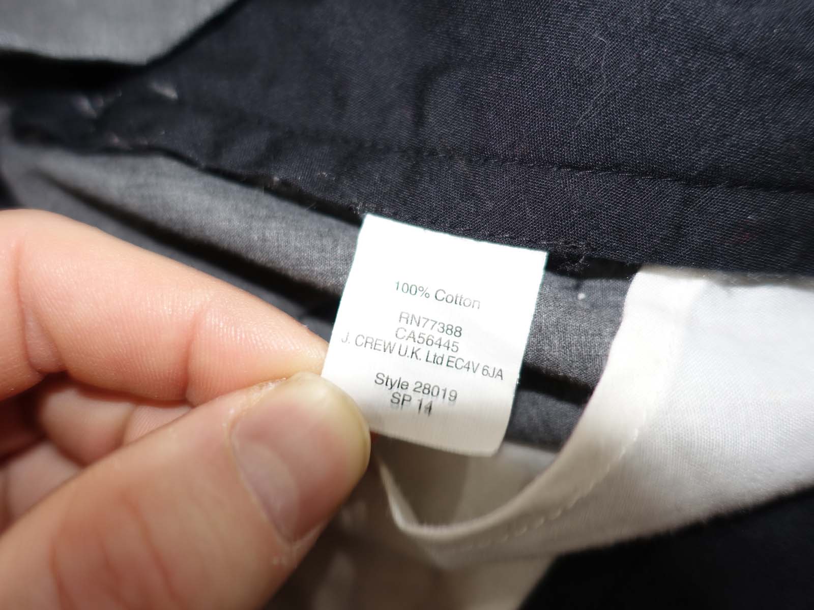 J. Crew Men's Bedford Dress Pants 34 x 31 Gray Flat Front 100