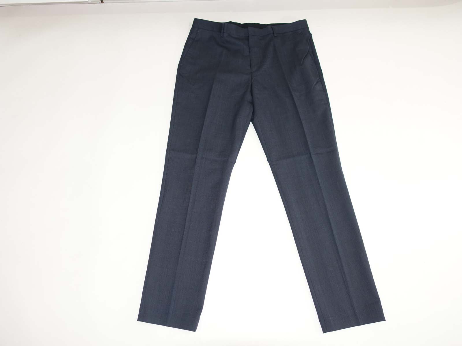 bowery classic dress pants J. Crew Mens Bowery Slim Fit Dress Pants 36 x 34 NWT Navy Blue Oxford Wool  Blend