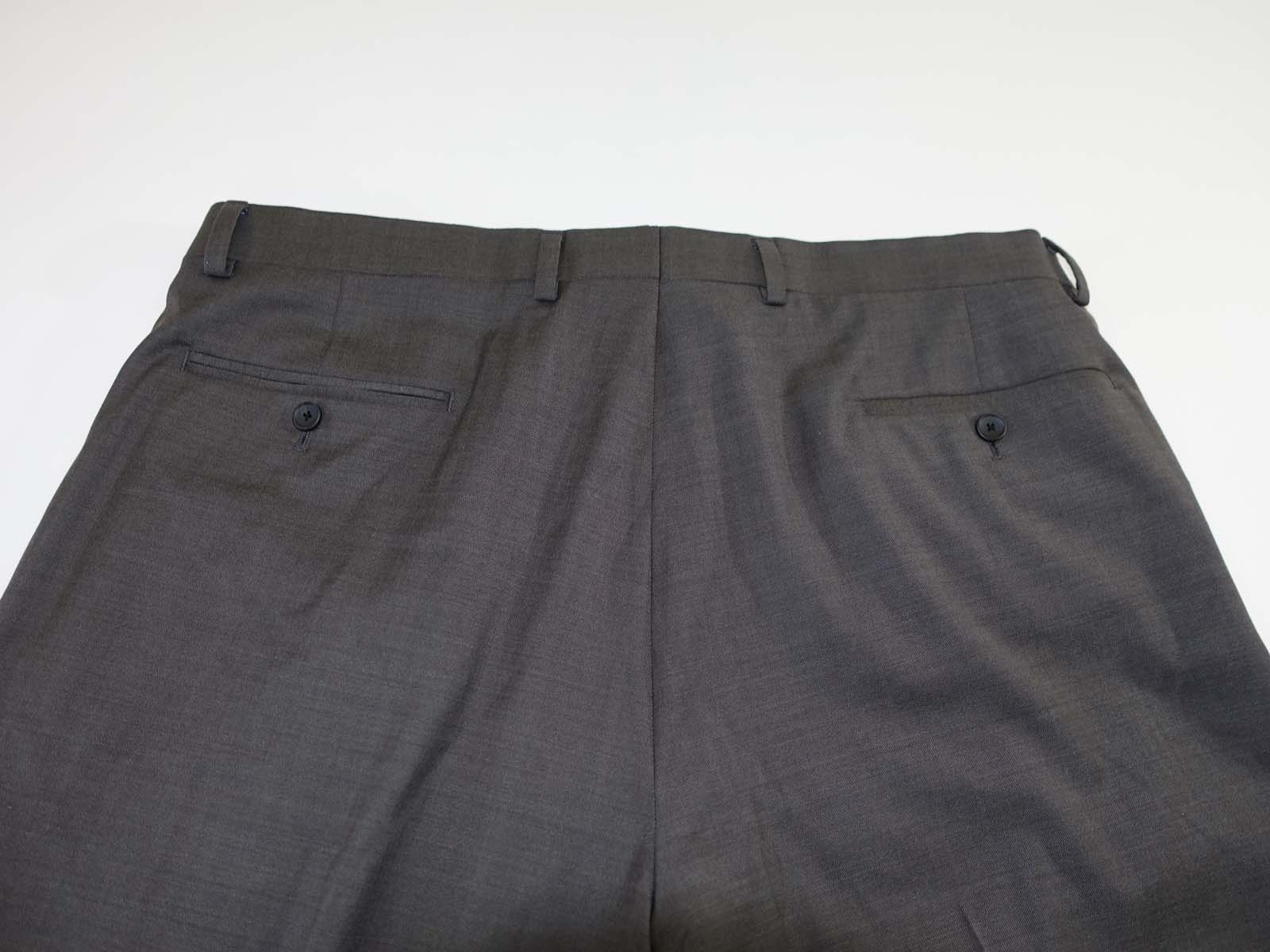 Jos. A. Bank Men's Travel Tech Slim Fit Dress Pants 38 x 29 Gray Wool ...