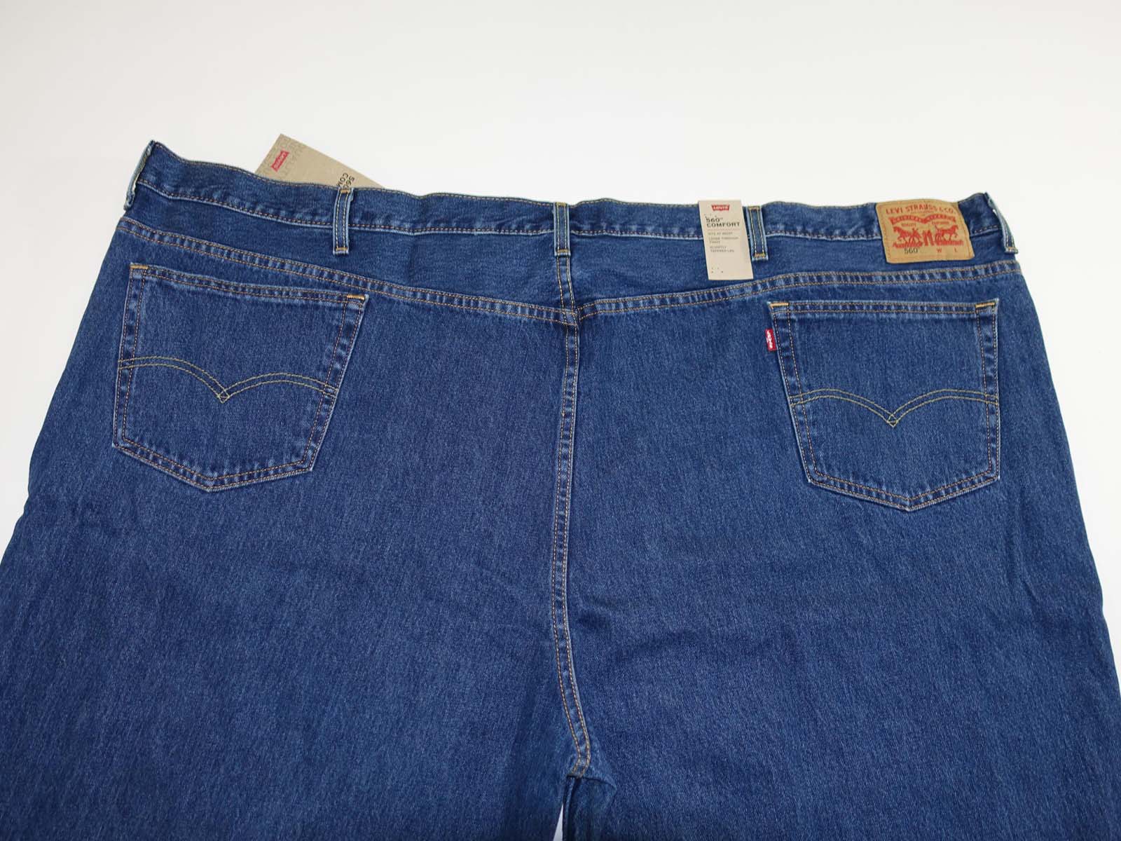 Levi's Men's 560 Comfort Fit Jeans Size 64 x 30 NWT High Rise Blue ...