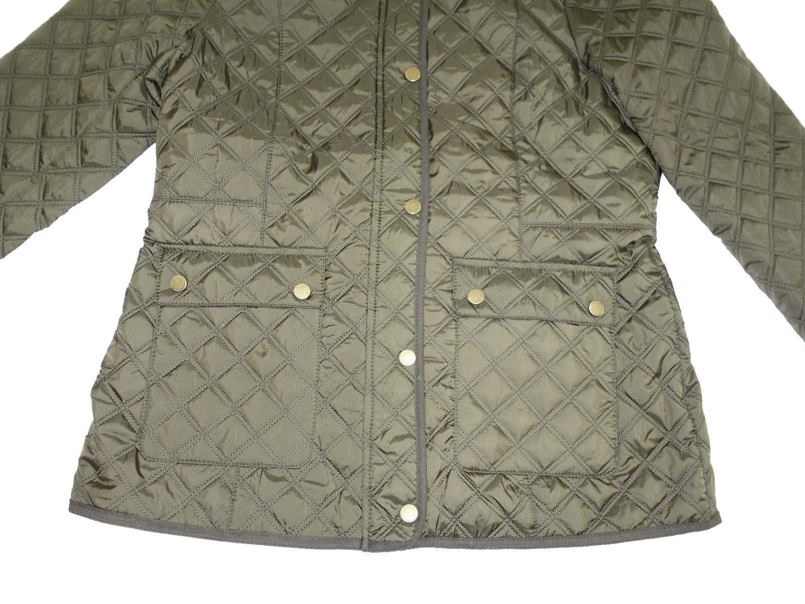 lucky brand quilted barn jacket