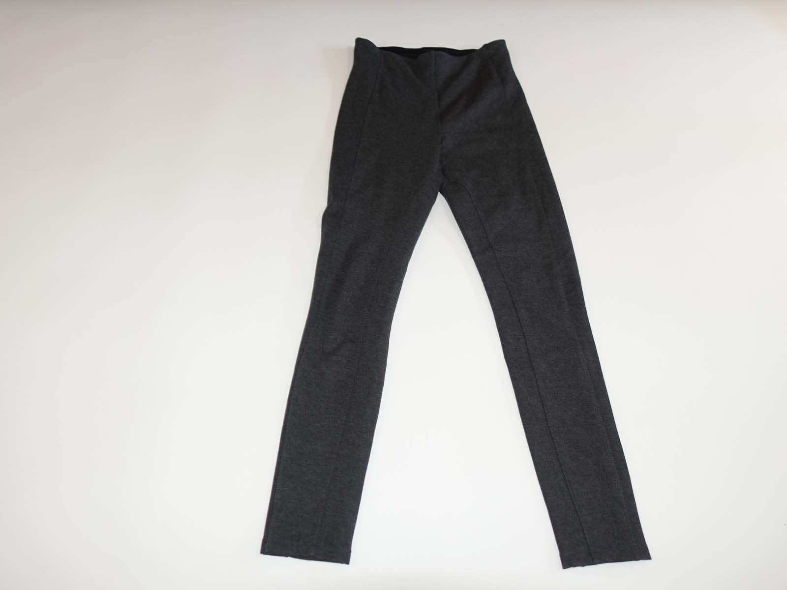 Women's Angled Seam Leggings - Stretchy Vegan Suede & Ponte Fit - Lyssé Comfort - View #6