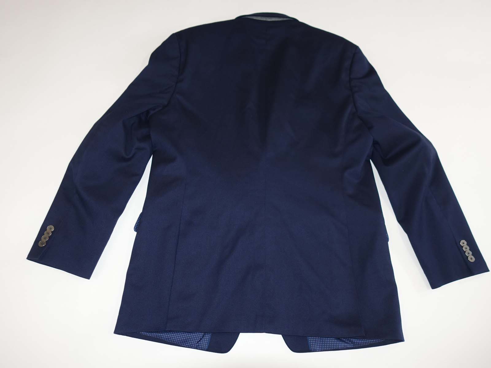 Michael Kors Men's Blazer Size 44 Long Navy Blue 44L 2 Button Suit
