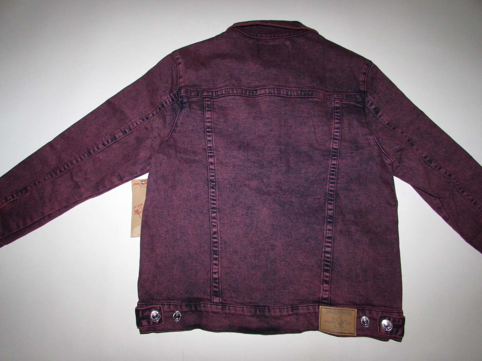 purple true religion jacket