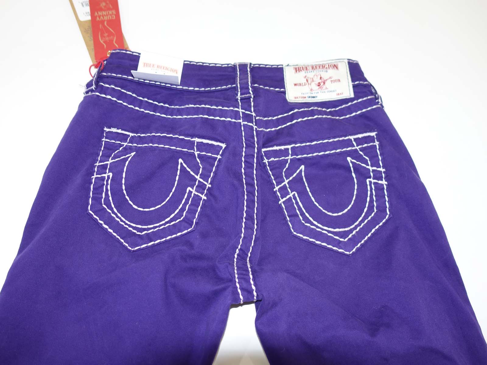 true religion purple jeans